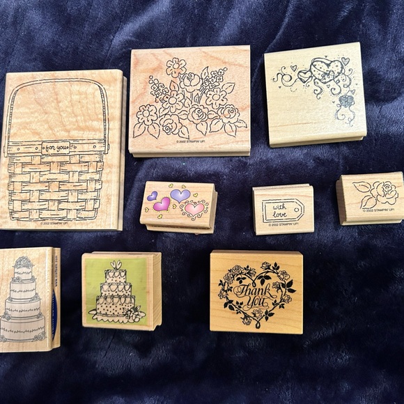 Other - Assorted Decorative Rubber Stamps